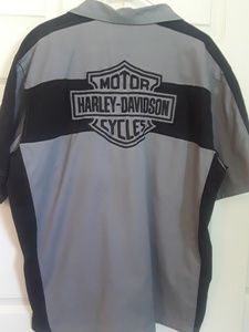 MENS HARLEY BUTTON DOWN SHIRT